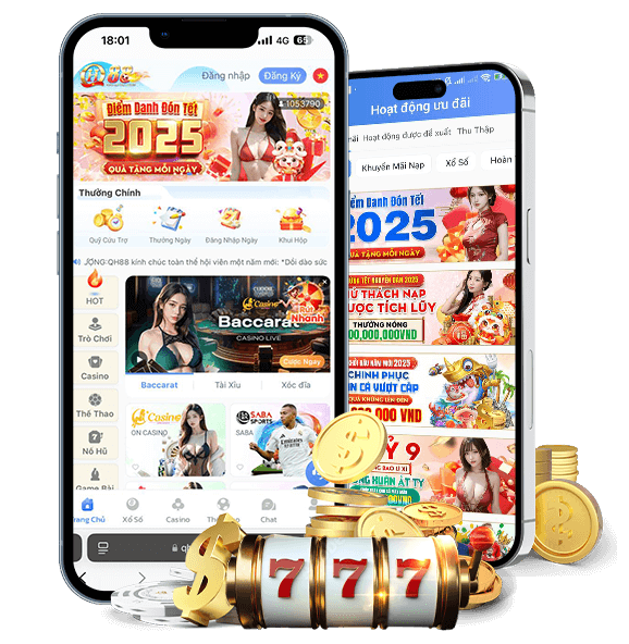 Giao diện QH88 trên di động